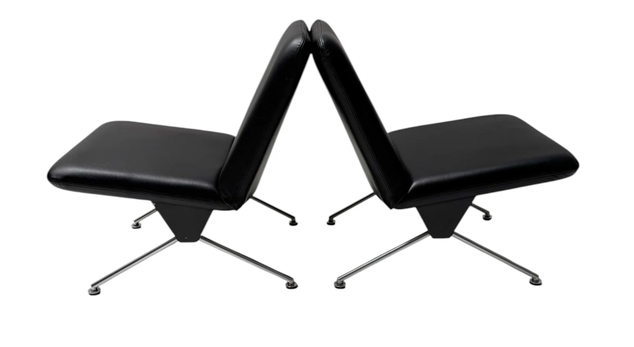 Mid-Century Modern Lounge Chairs No. 1432 by Andre Cordemeijer for Gispen, 1961